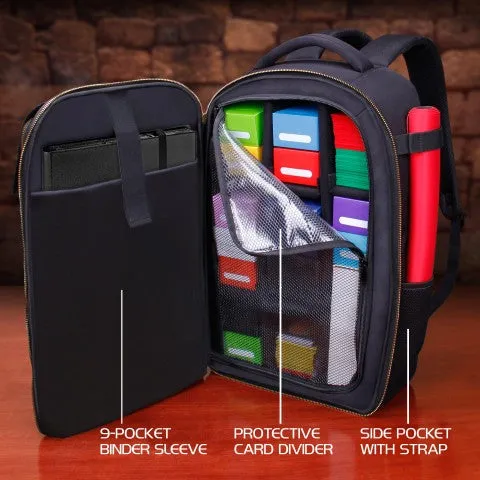 Enhance Card Storage Backpack - Black