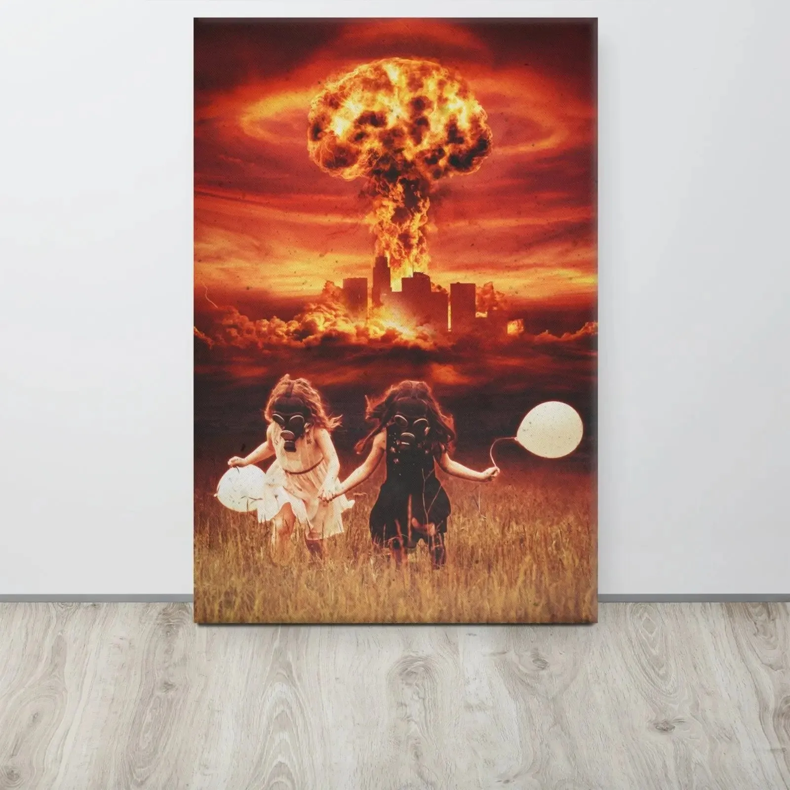 Escape from Oblivion – Post-Apocalyptic Canvas Print