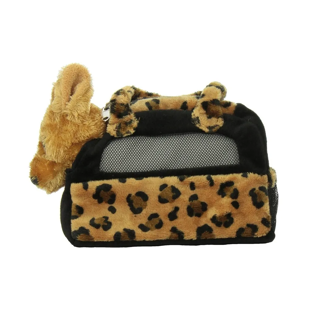 Fancy Pal Chihuahua in Leopard Bag