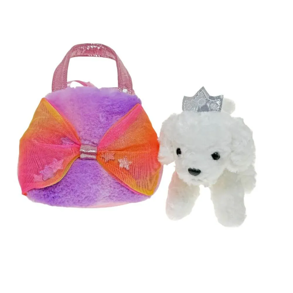 Fancy Pal Dog in Big Bow Bag