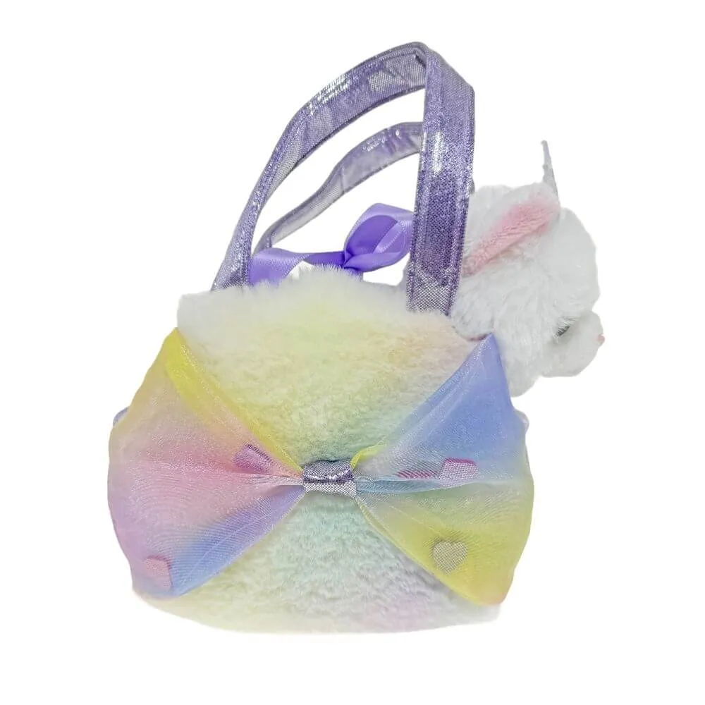 Fancy Pal Princess Cat in Big Bow Bag