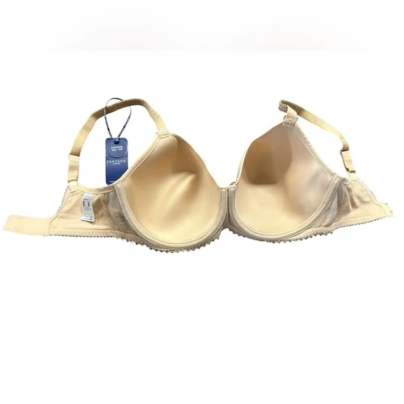 FANTASIE womens full bust 30I Nude REBECCA moulded full cup underwire bra NWT