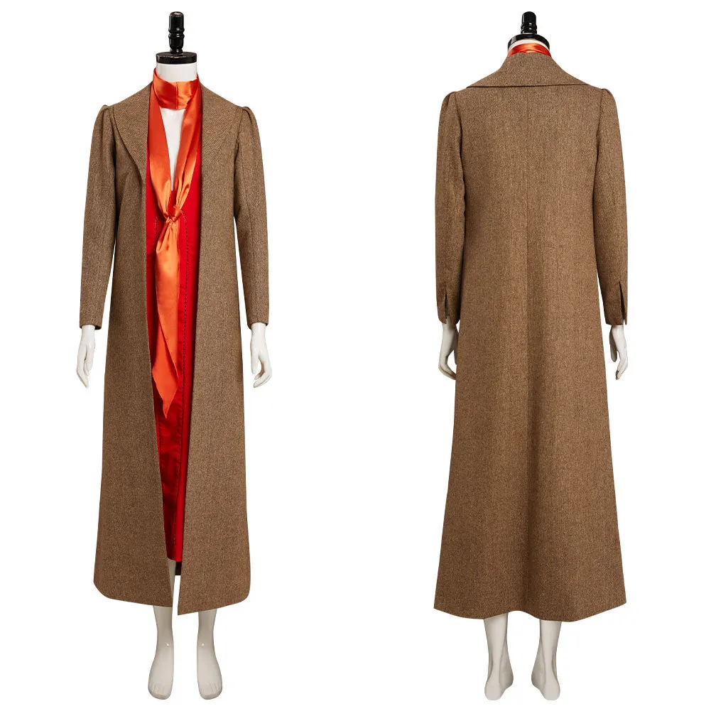 Fantastic Beasts The Secrets of Dumbledore (2022) Queenie Goldstein Cosplay Costume Outfits Halloween Carnival Suit