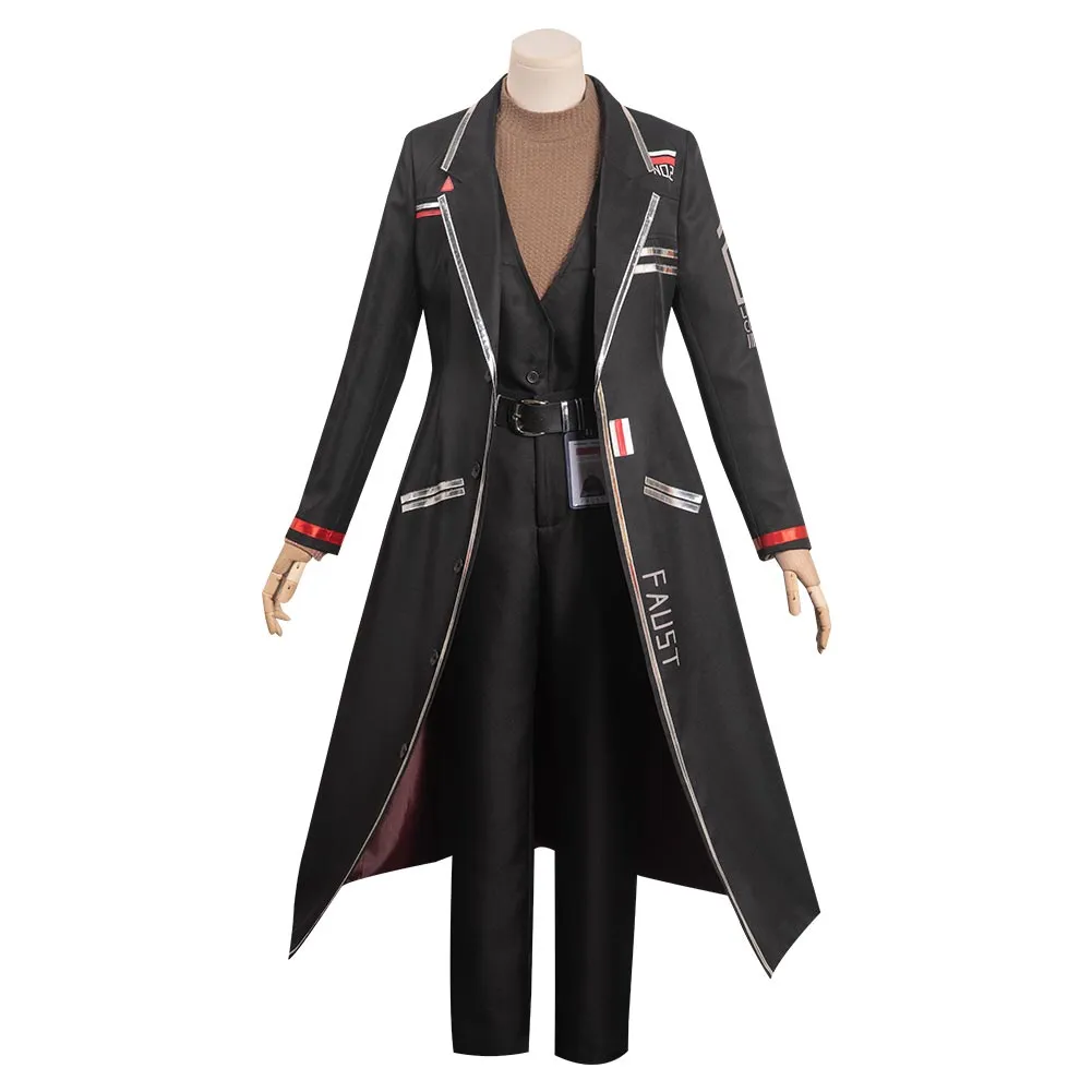 Faust cosplay Limbus Company Cosplay Costume Halloween Carnival Party Disguise Suit