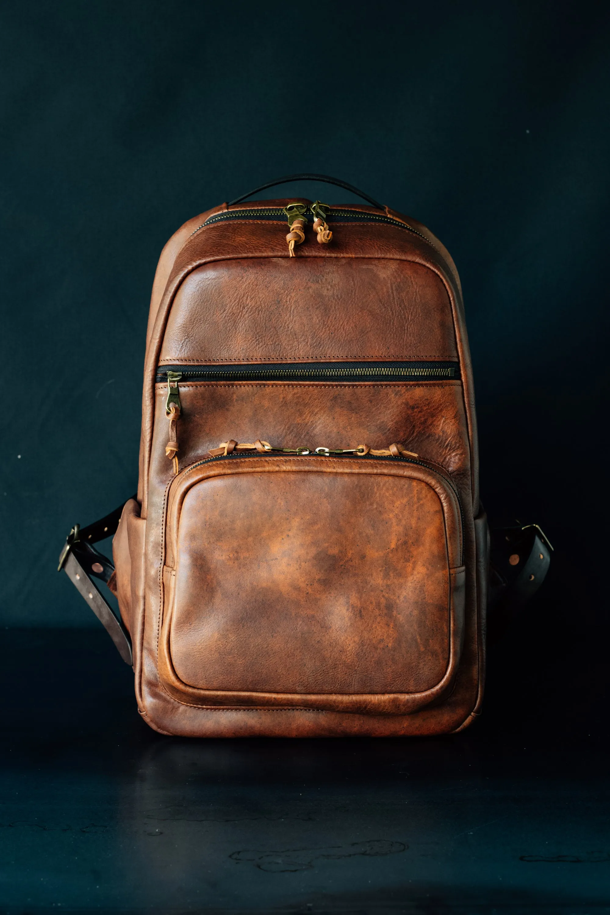 Field Pack - Badlassi Carlo Cognac Nemesis Leather