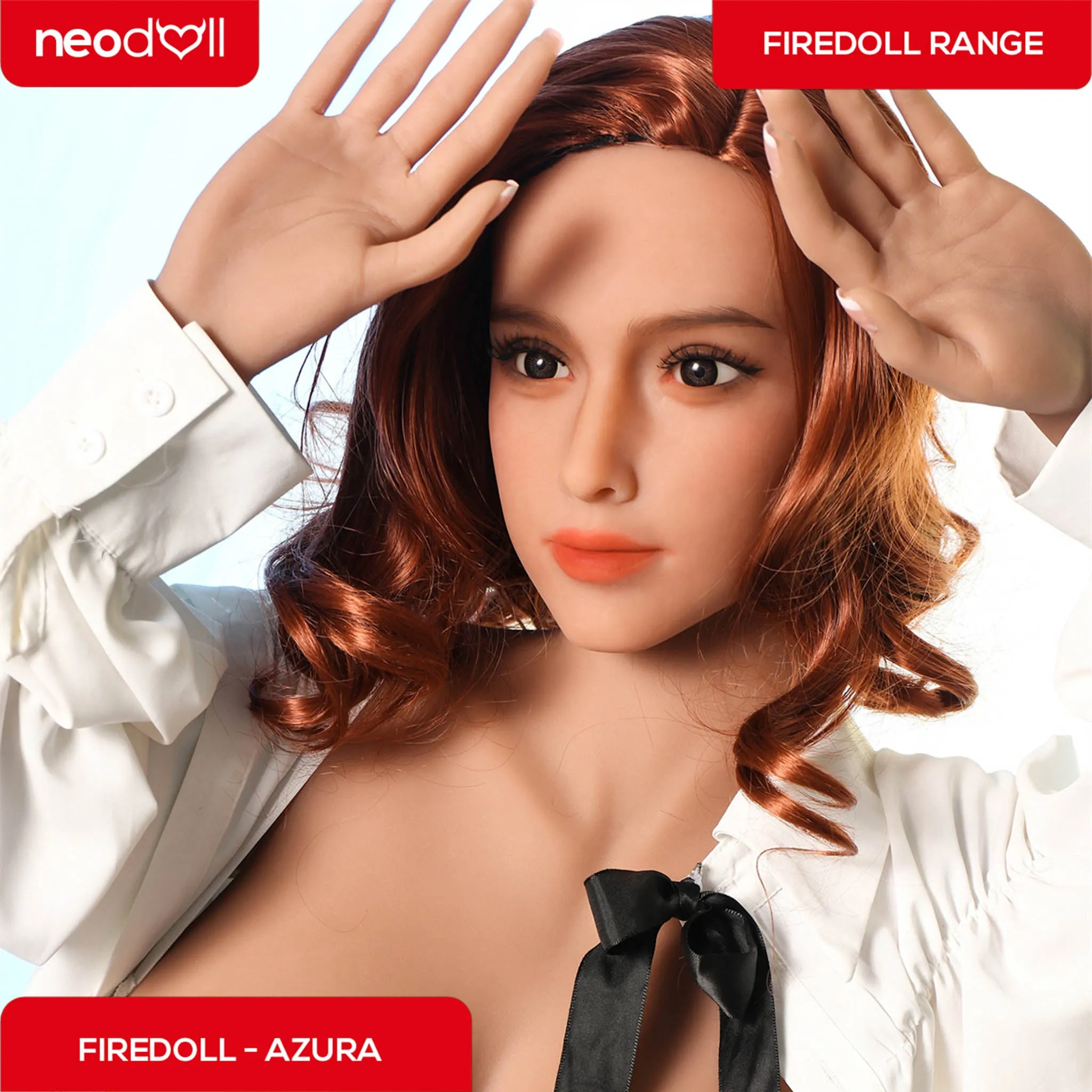 Fire Doll - Azura - Realistic Sex Doll - 156cm - Light Tan - Gel Breast