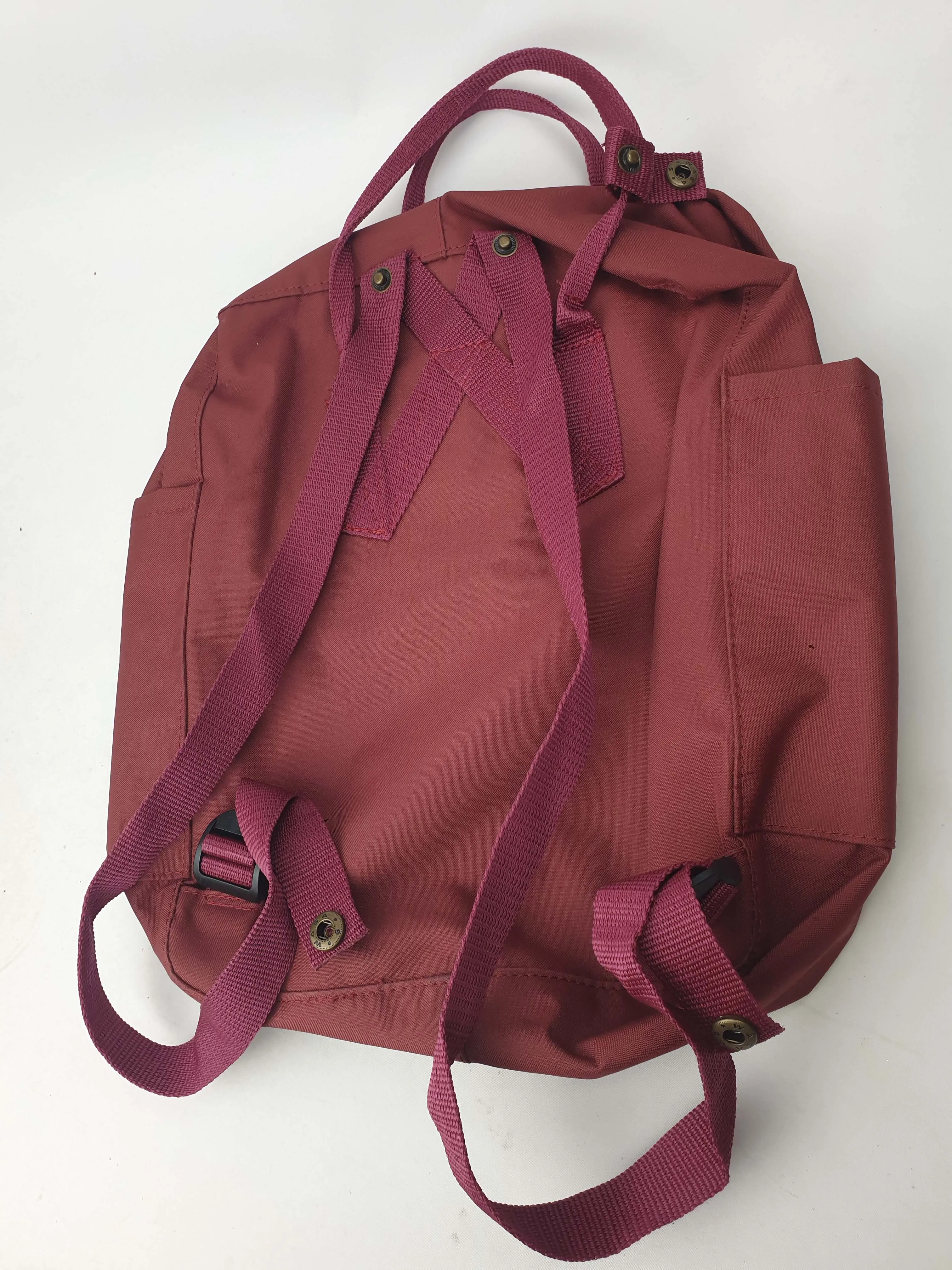Fjallraven Kanken berry red backpack
