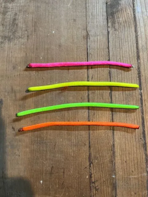 Flat Braided Sling with Tree Hanger Loop "Earth Tone Primary Colors"