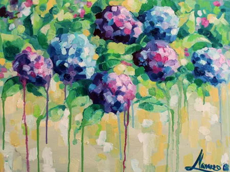 Floral Canvas Prints “Spring Vibes” Canvas Wall Art