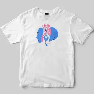 Flower T-Shirt / White / by Iain Macarthur