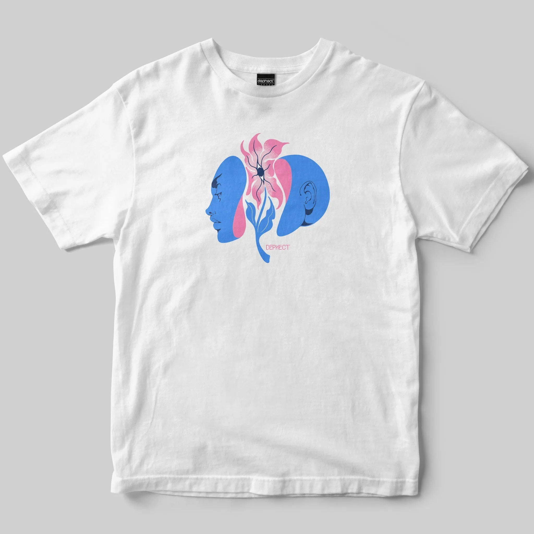 Flower T-Shirt / White / by Iain Macarthur