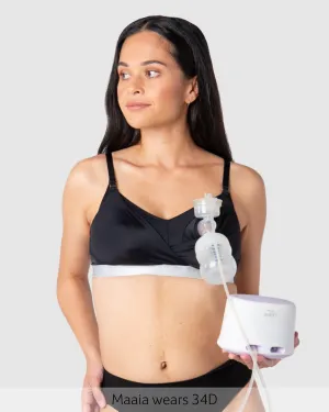 Freedom Pump Nursing Bra - Black