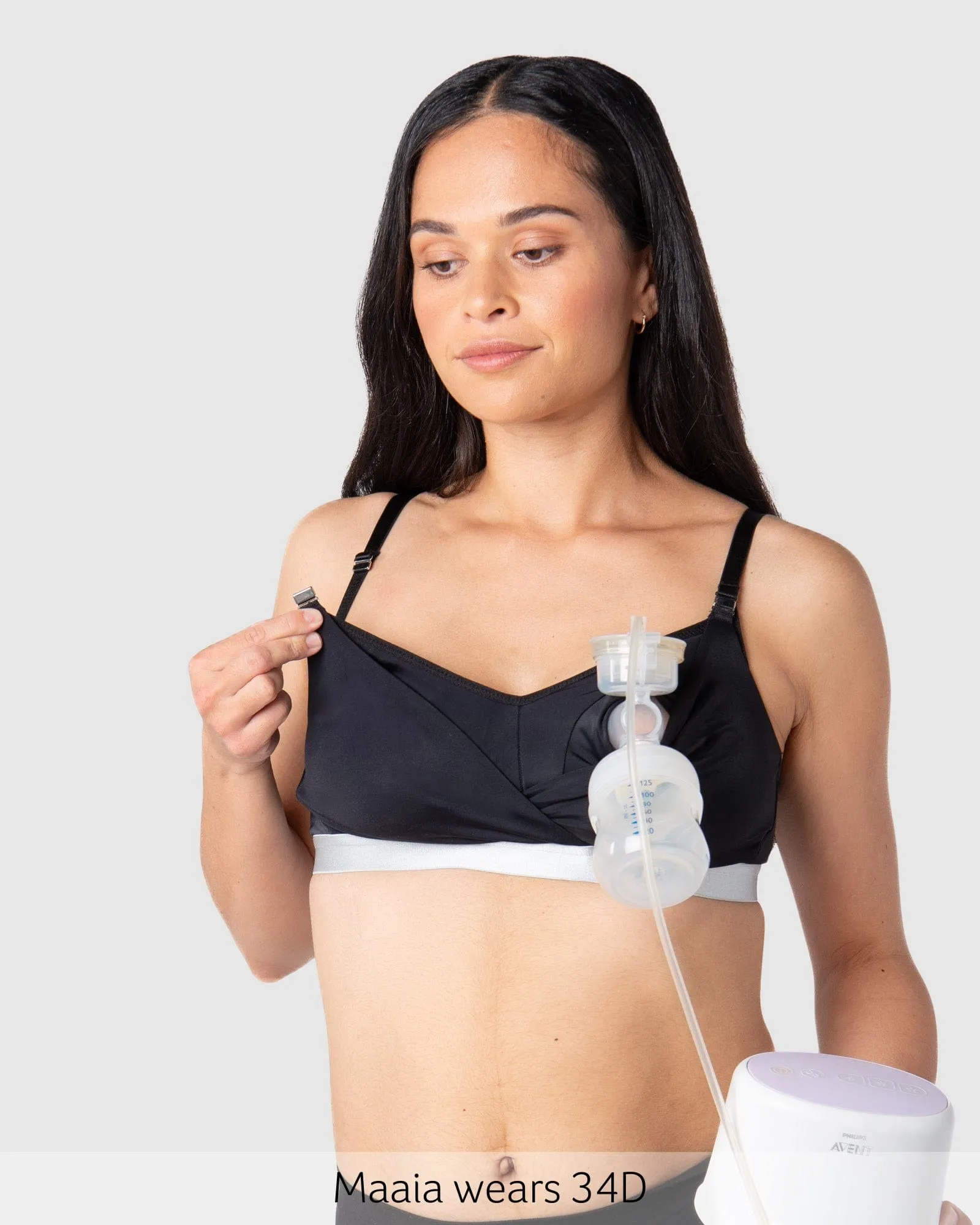 Freedom Pump Nursing Bra - Black