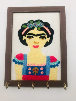 FRIDA WALL ART JEWELRY HOLDER