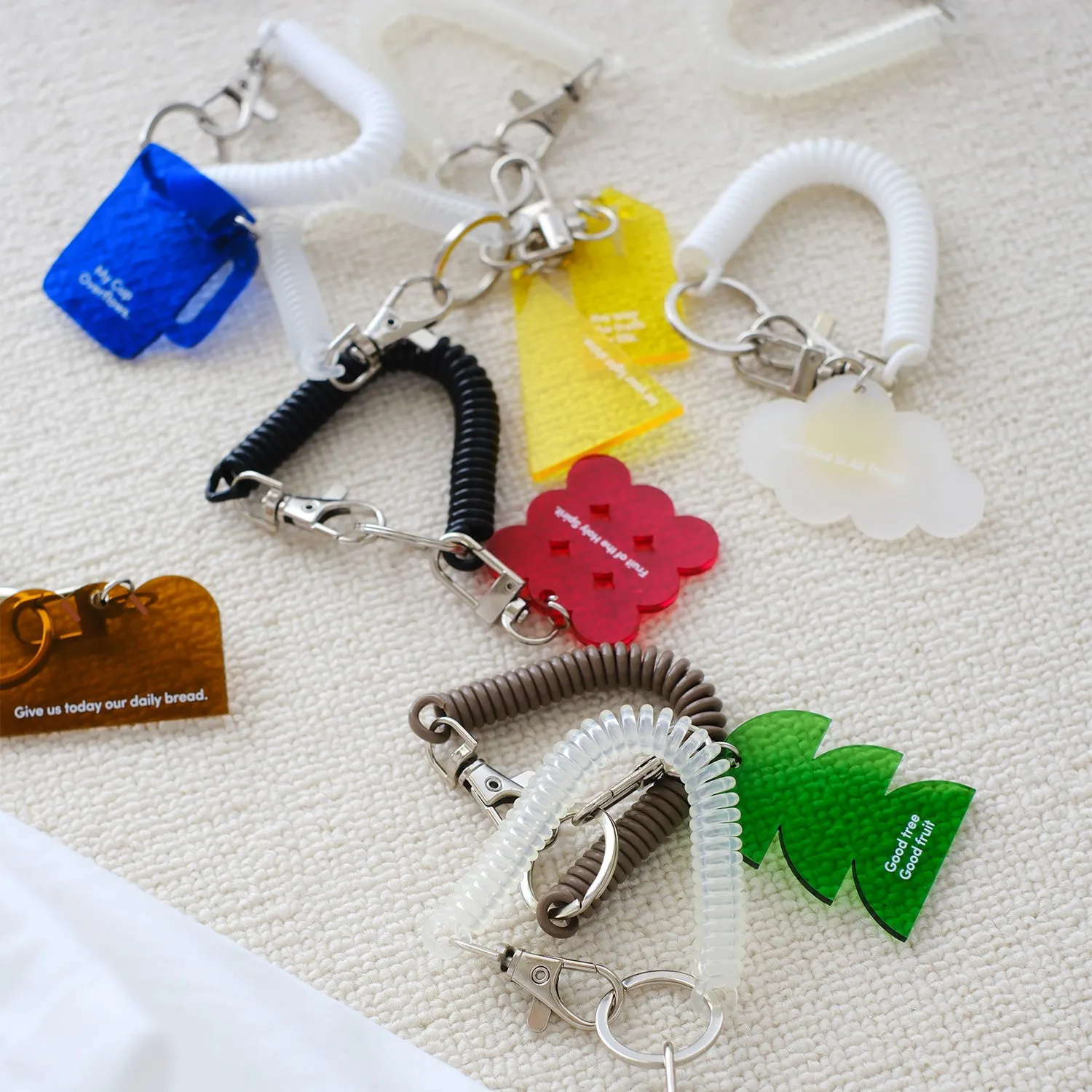 Fruit of the Holy Spirit {Translucent Acrylic Keychain}