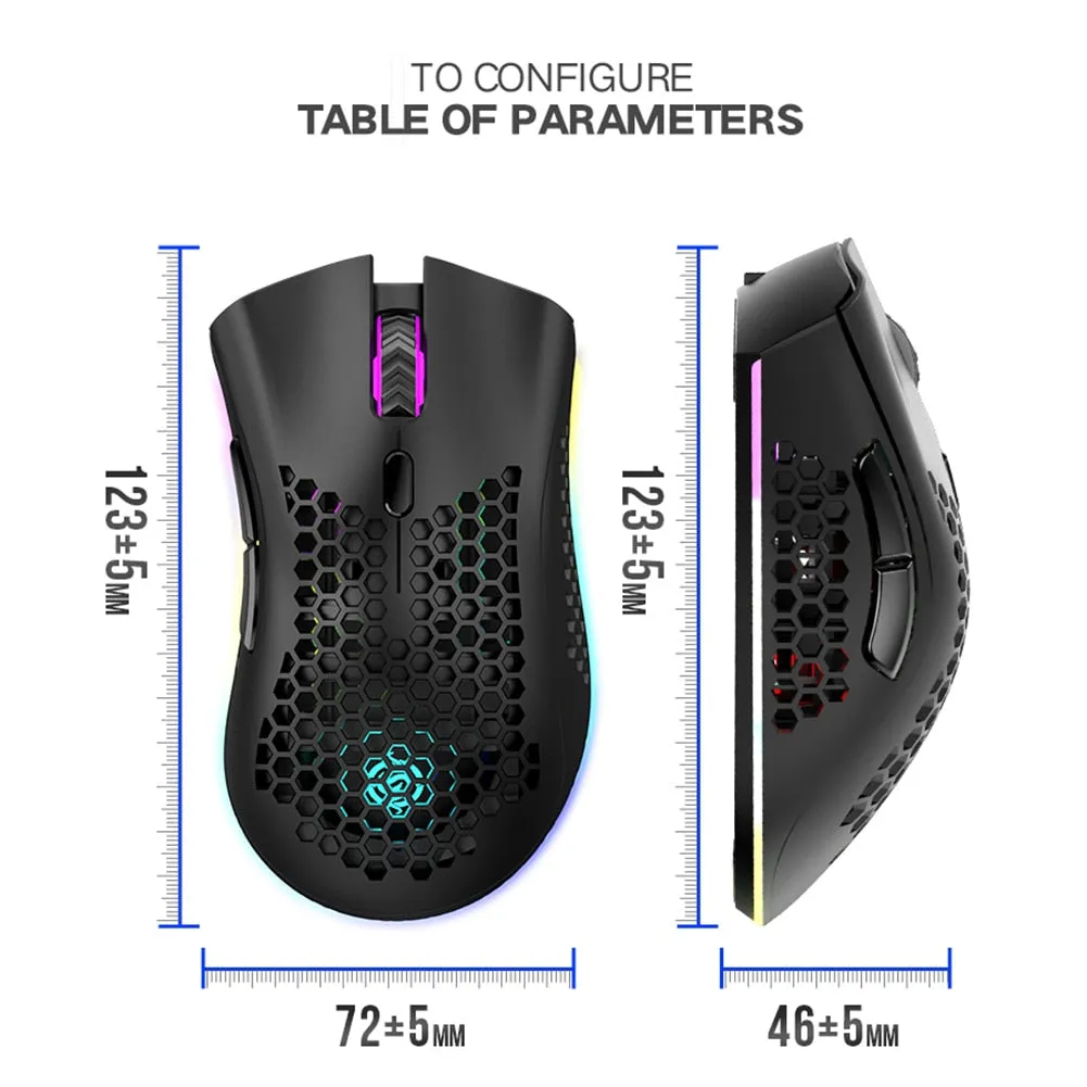 Gaming Mouse G Series | Adjustable RGB | Superlight Wireless | Rest & Play Ergonomic