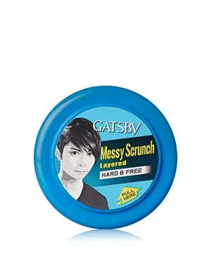 Gatsby Hair Styling Fiber Wax - Hard & Free (25gm)