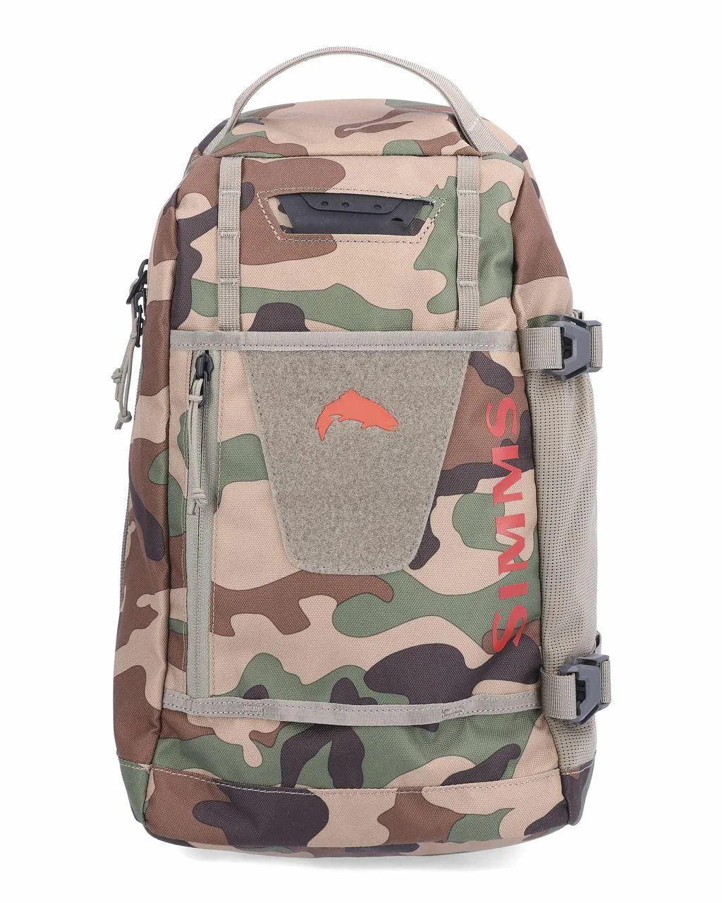 Geanta SIMMS Tributary Sling Pack Woodland Camo