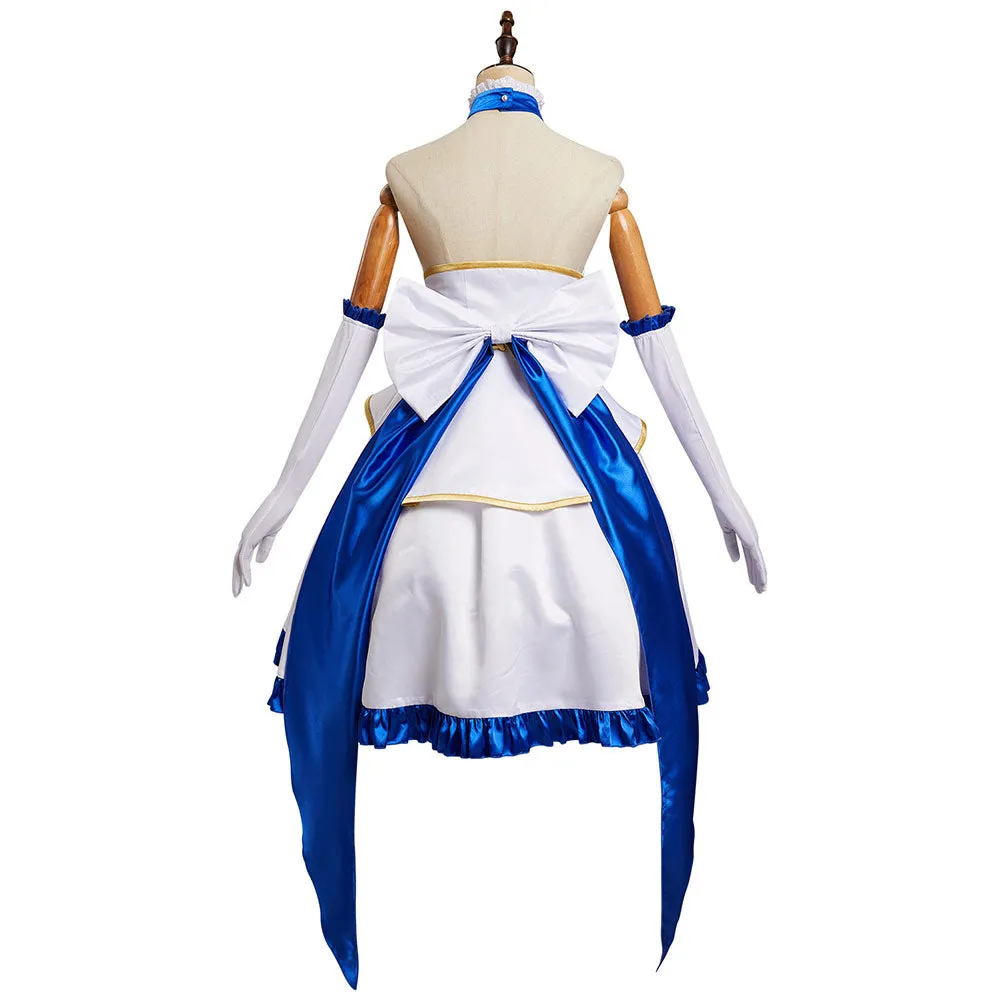 Genshin Impact Ganyu Wedding Dress Cosplay Costume Outfits Halloween Carnival Suit