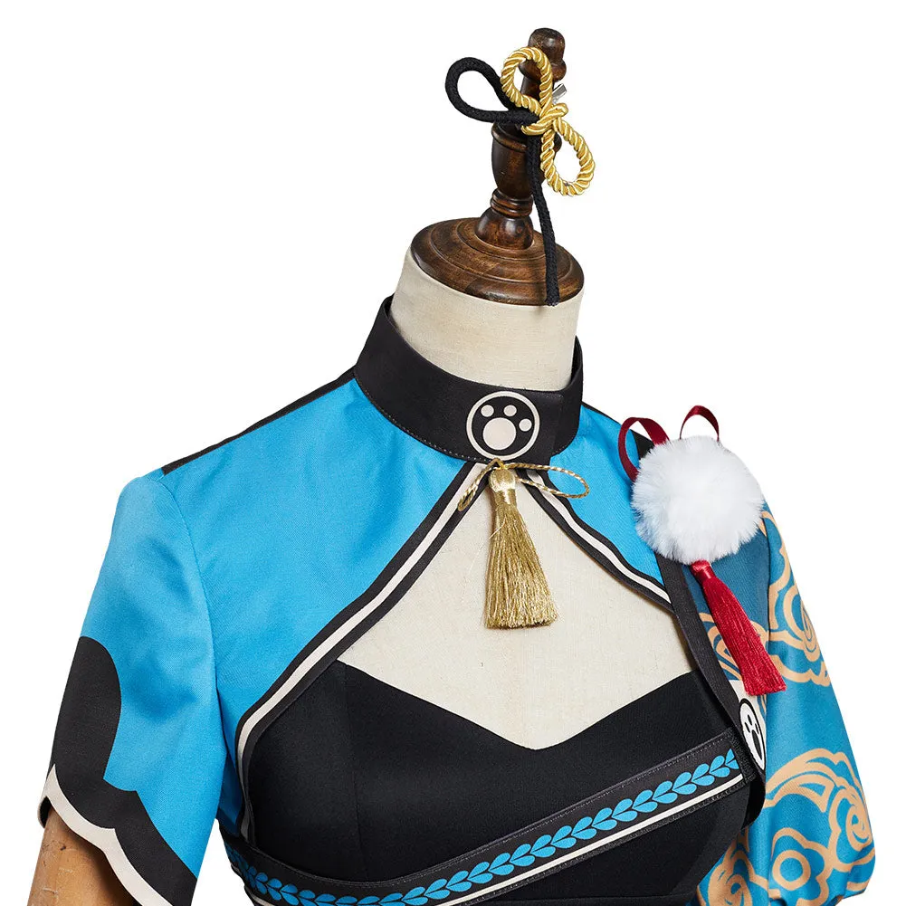 Genshin Impact Hina Goro Cosplay Costume Outfits Halloween Carnival Suit cossky®