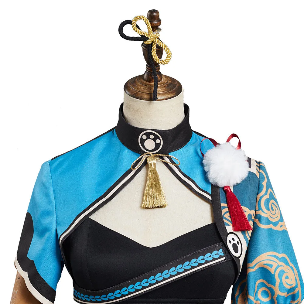 Genshin Impact Hina Goro Cosplay Costume Outfits Halloween Carnival Suit cossky®