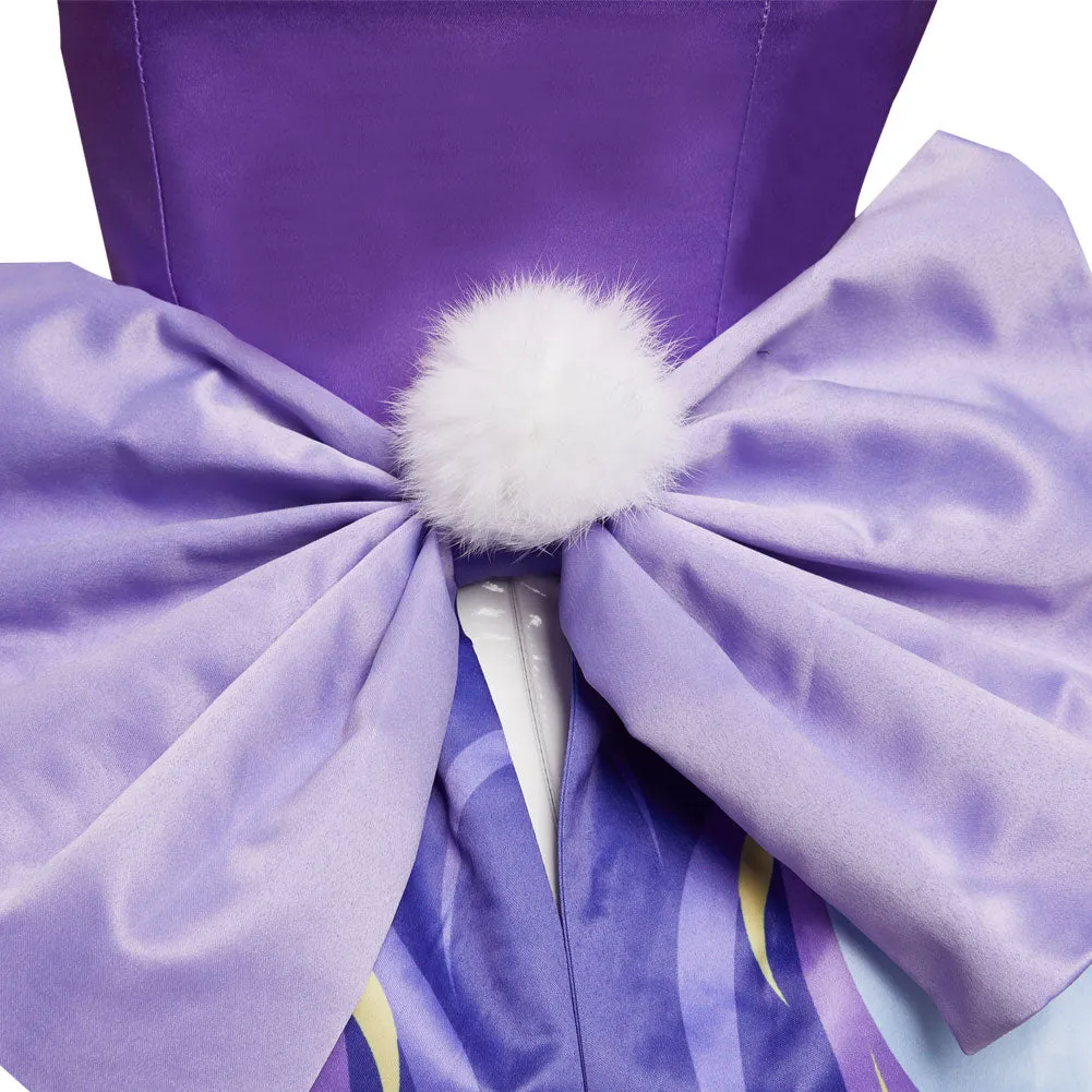 Genshin Impact Keqing Cosplay Costume Bunny Girls Jumpsuit Outfits Halloween Carnival Suit