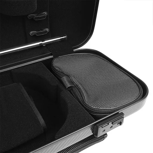 GEWA Idea 1.8 Oblong Violin Case 4/4 Black Carbon