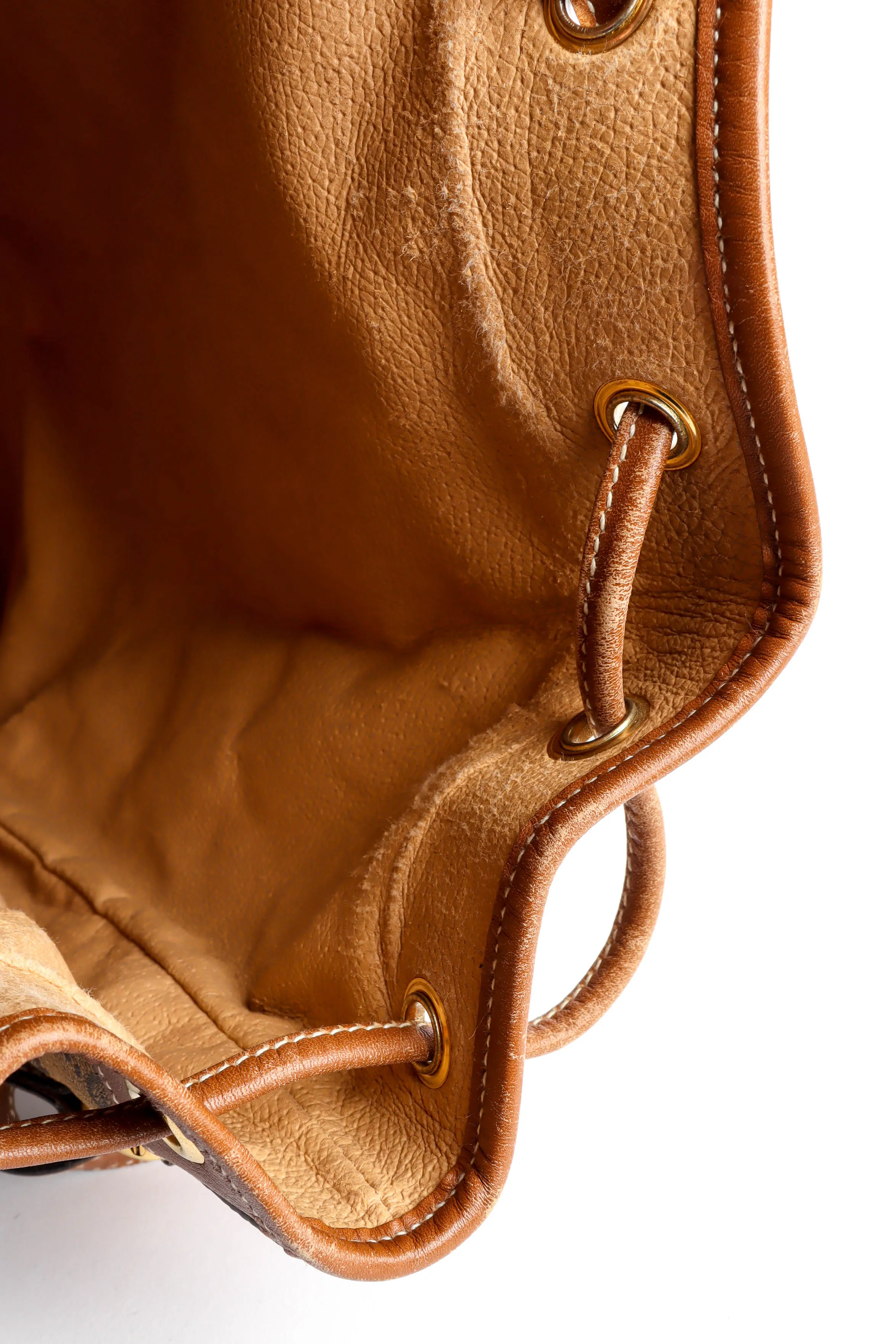 GG Monogram Drawstring Bucket Bag