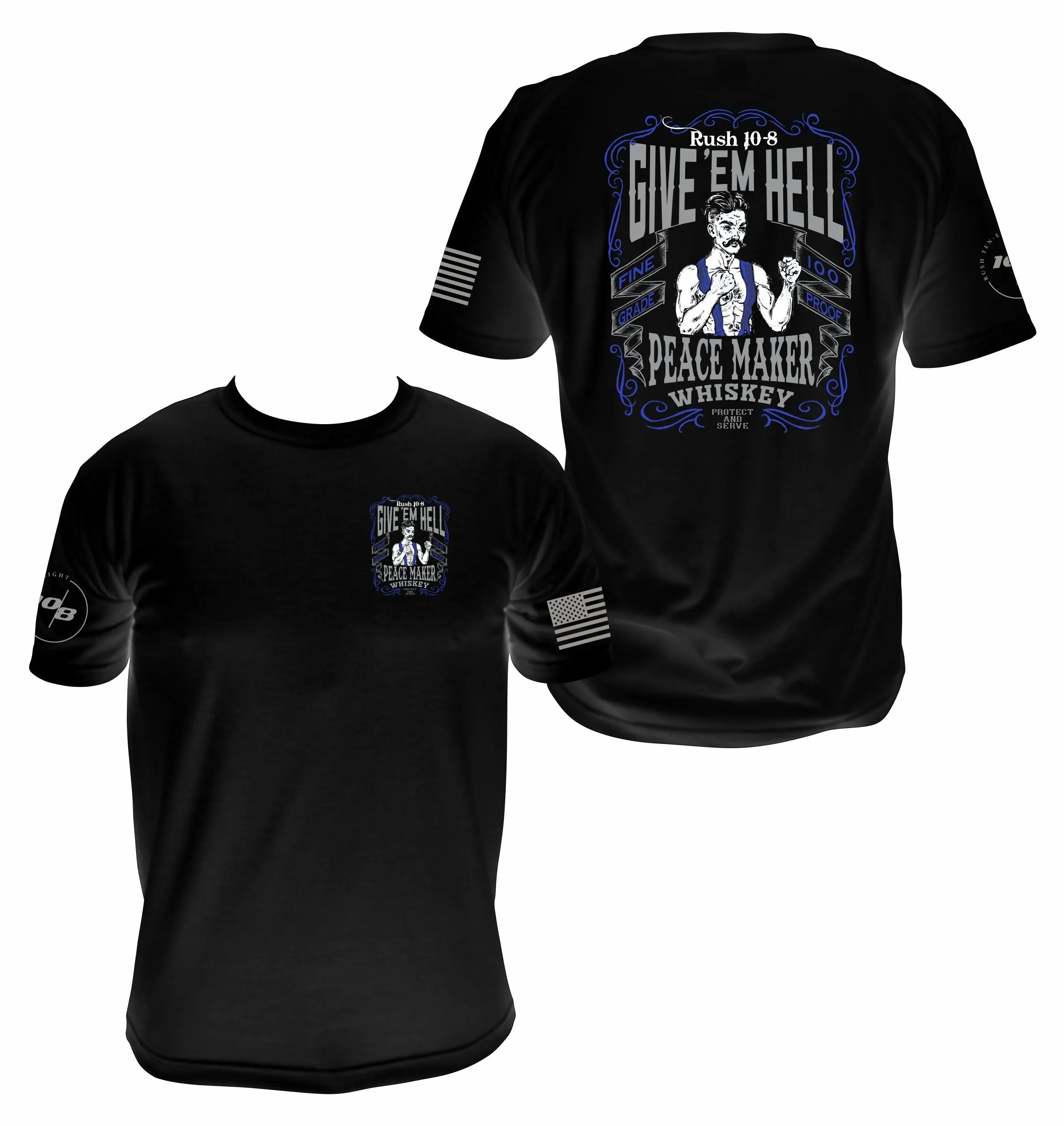 Give' Em Hell Peace Maker Men's Tee