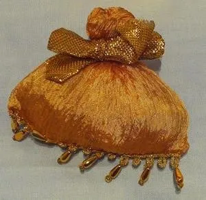 Gold Silvestri Satchel Ornament