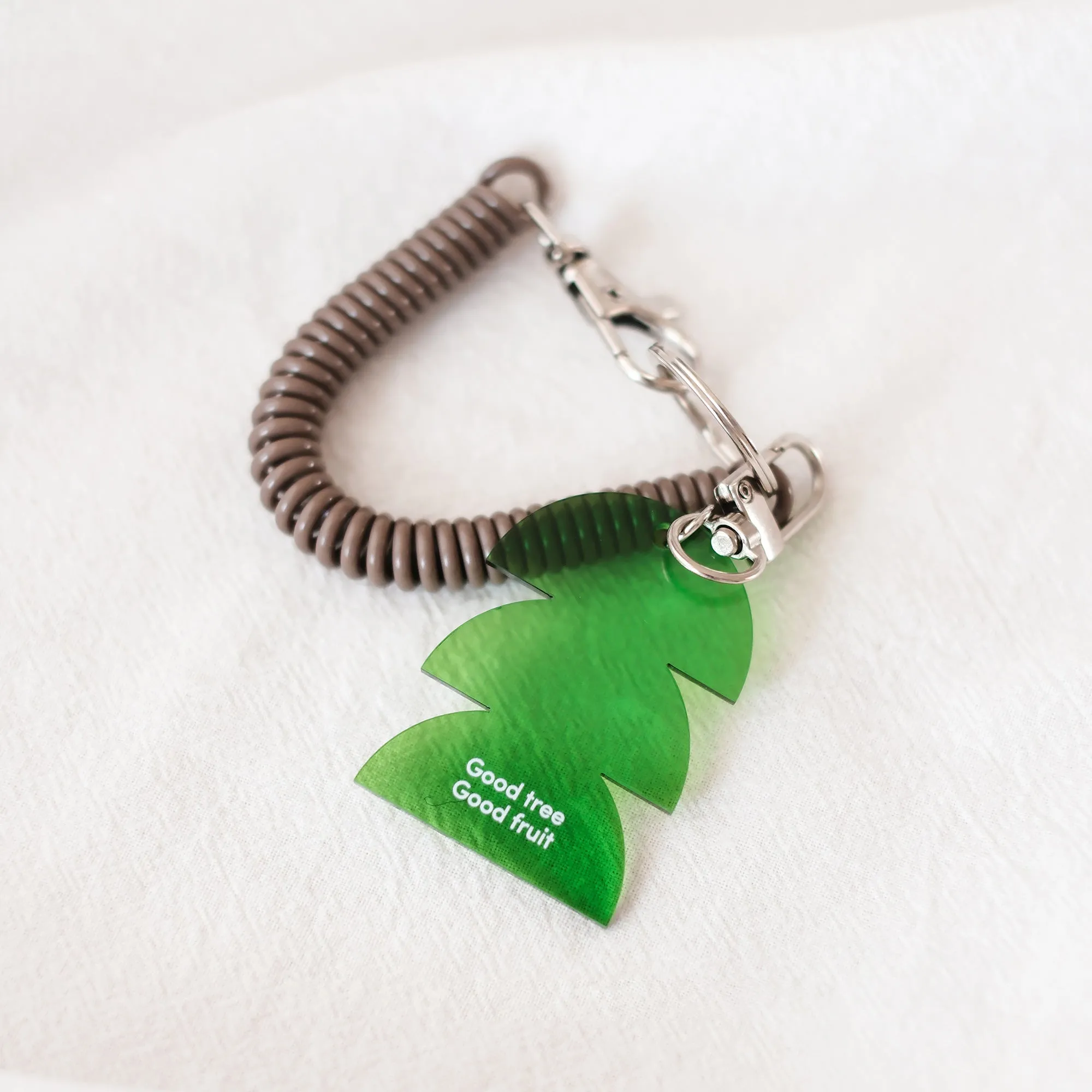 Good Tree Good Fruit {Translucent Acrylic Keychain}
