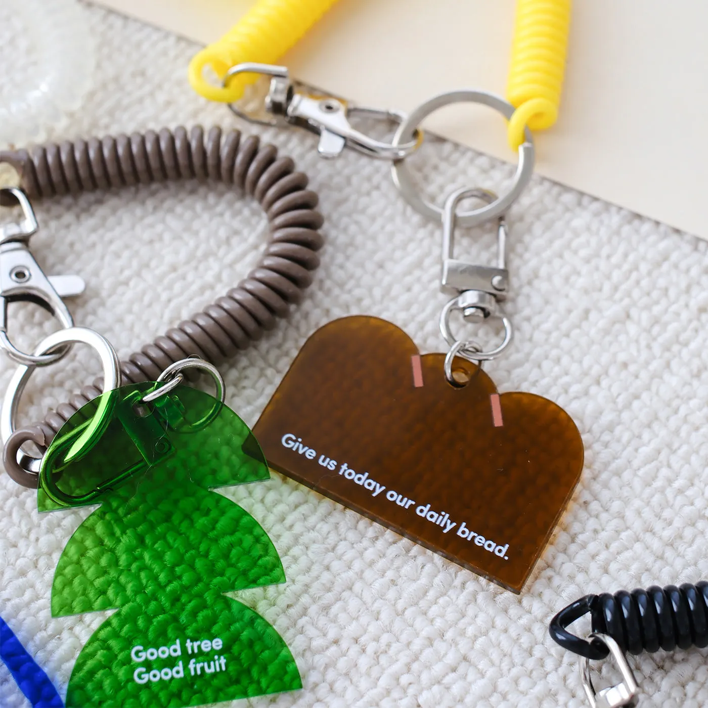 Good Tree Good Fruit {Translucent Acrylic Keychain}