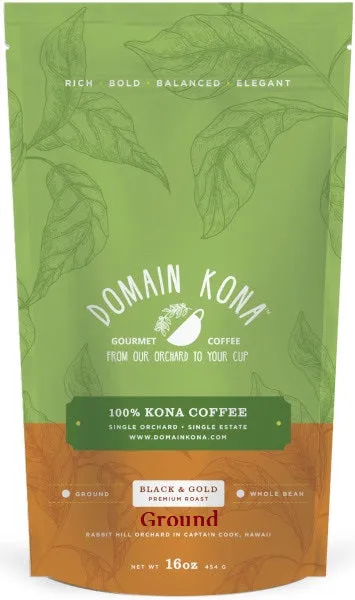 Ground - Black & Gold Roast - 16 oz.