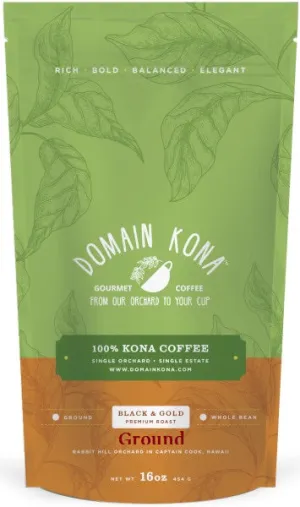 Ground - Black & Gold Roast - 16 oz.