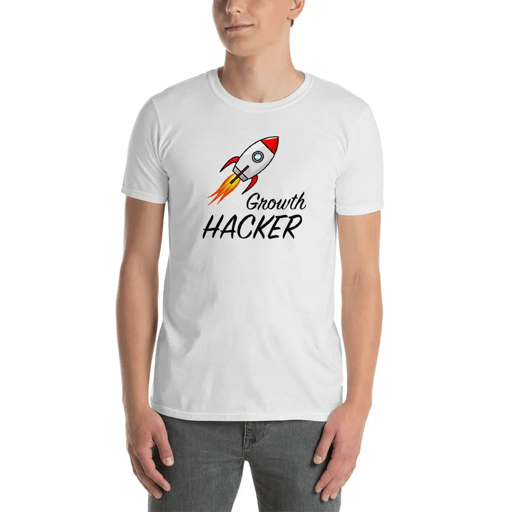 Growth Hacker T Shirt White Market Growth Hacker T Shirt for Men