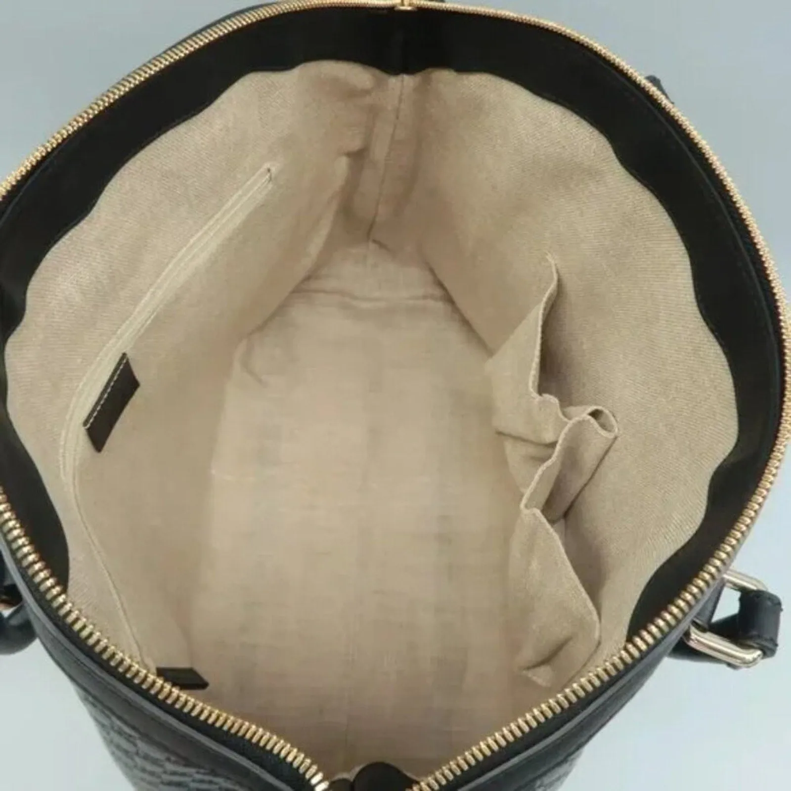 GUCCI Black Leather Satchel