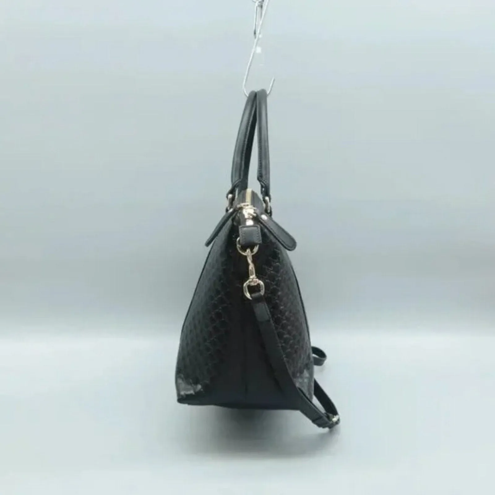 GUCCI Black Leather Satchel