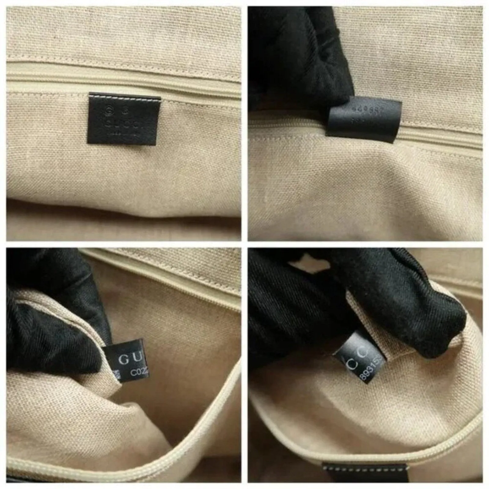 GUCCI Black Leather Satchel
