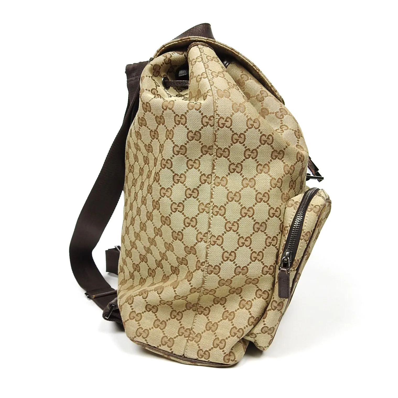 Gucci Canvas GG Jackie Backpack