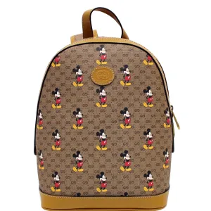 GUCCI Disney x GUCCI Small Supreme Backpack Bag Beige 552884