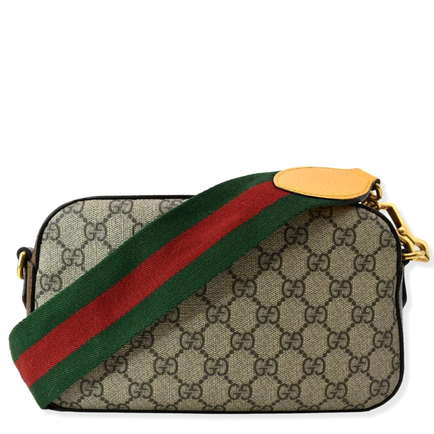 GUCCI Neo Vintage GG Supreme Canvas Messenger Bag Beige 476466