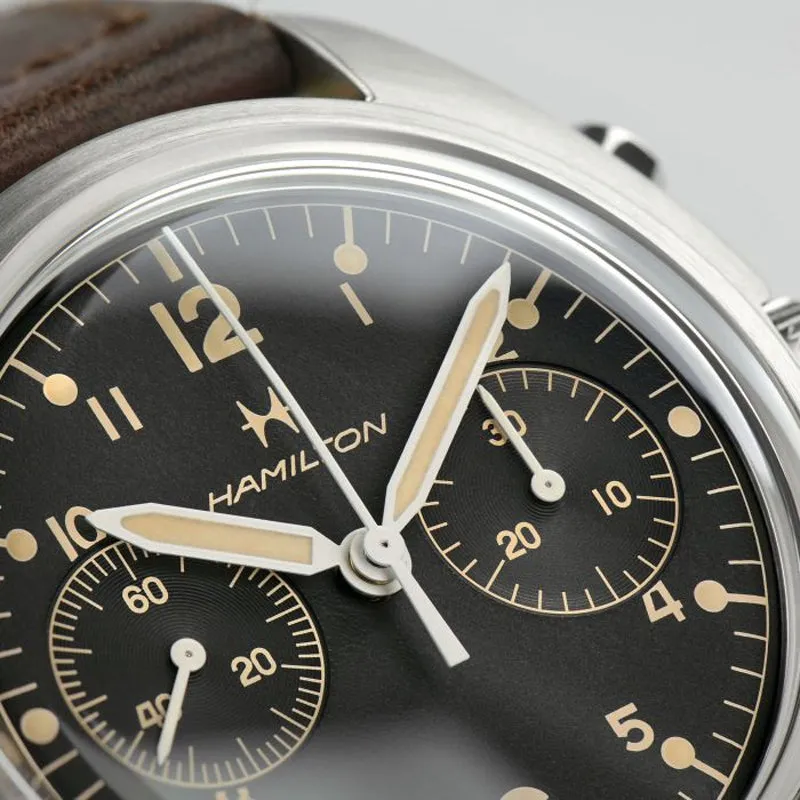 Hamilton - Khaki Aviation Pilot Pioneer Chrono Mécanique (H76409530)