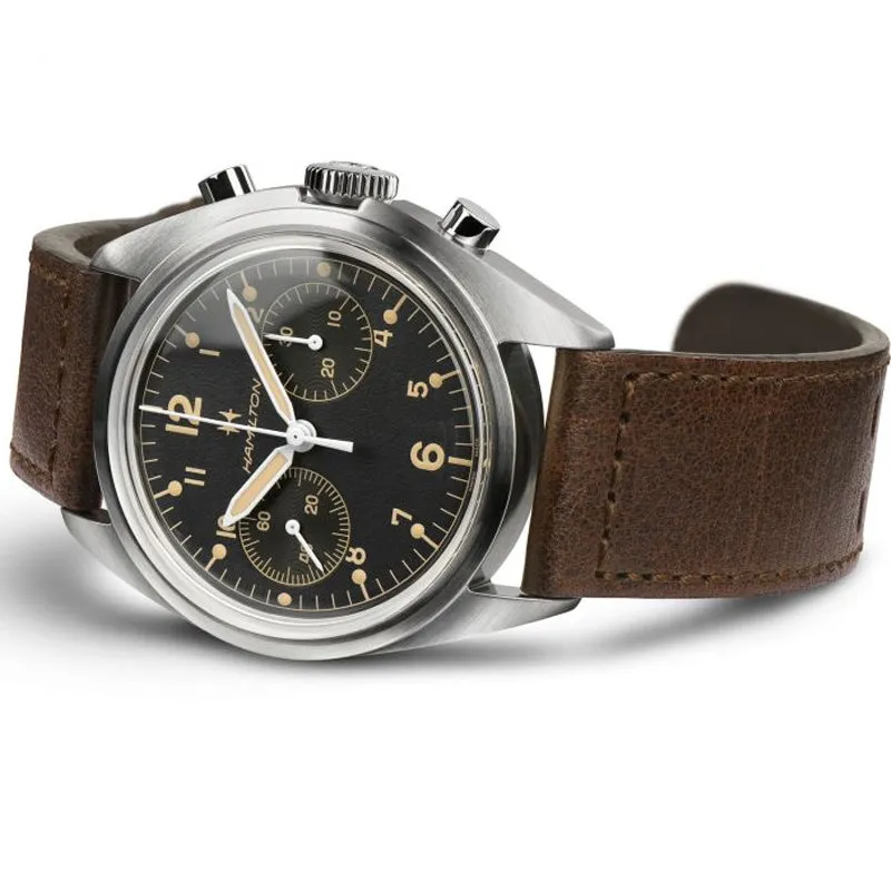 Hamilton - Khaki Aviation Pilot Pioneer Chrono Mécanique (H76409530)