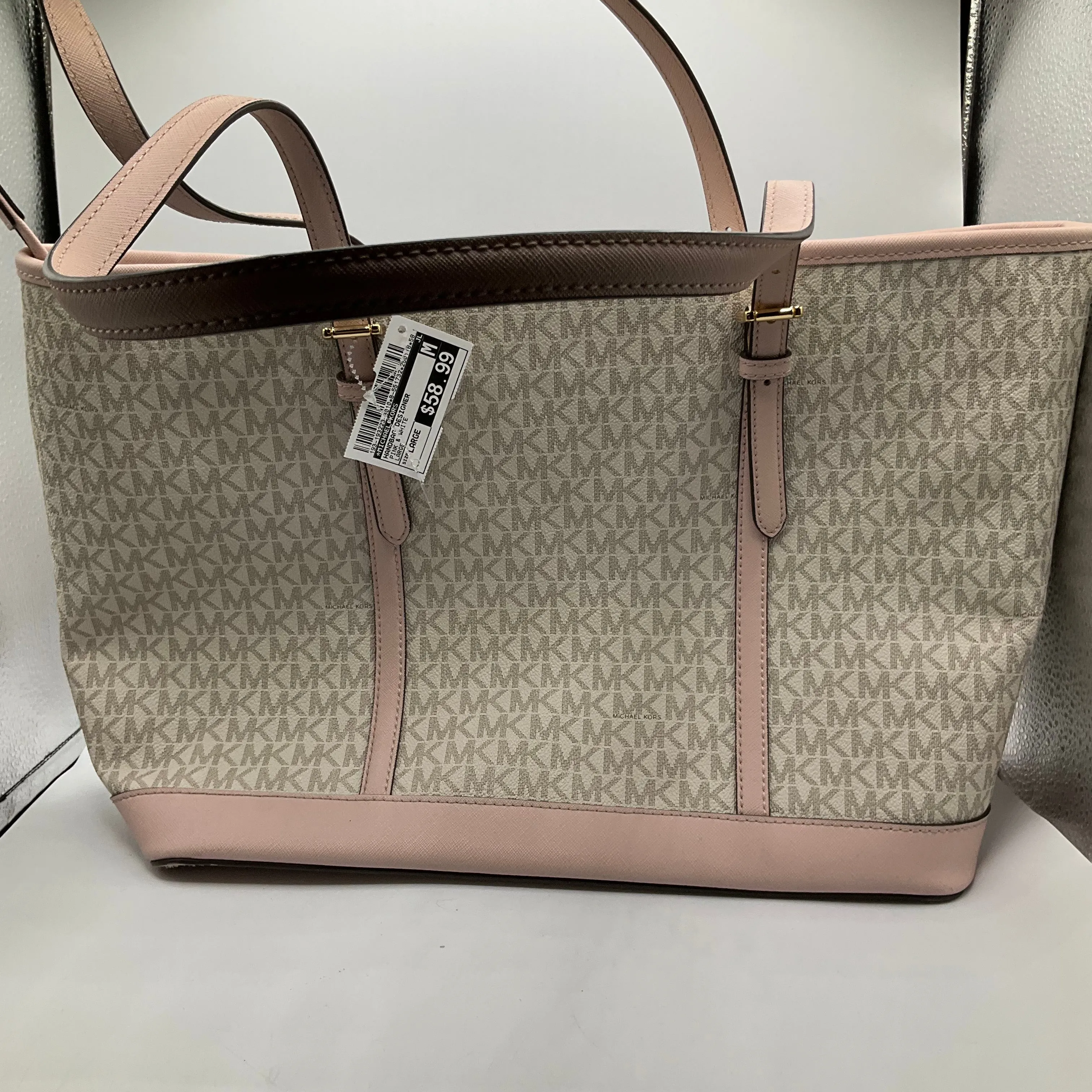 Handbag Designer By Michael Kors, Size: Large