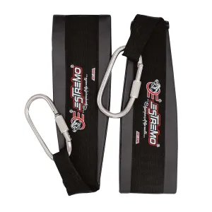 Hanging Ab Sling Straps - Black