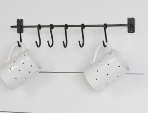 Hanging Wall Bar with Hooks