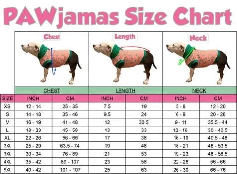 Happy Hippos - PAWJama with Fuchsia Trim & Neck