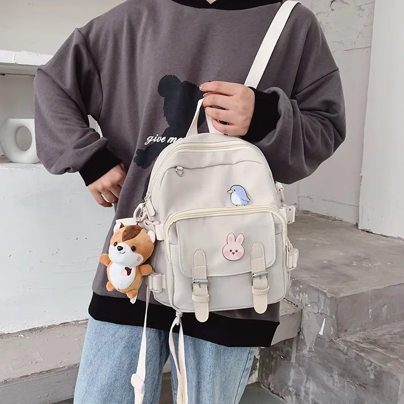 HARAJUKU PURE COLOR CUTE BACKPACK UB2606