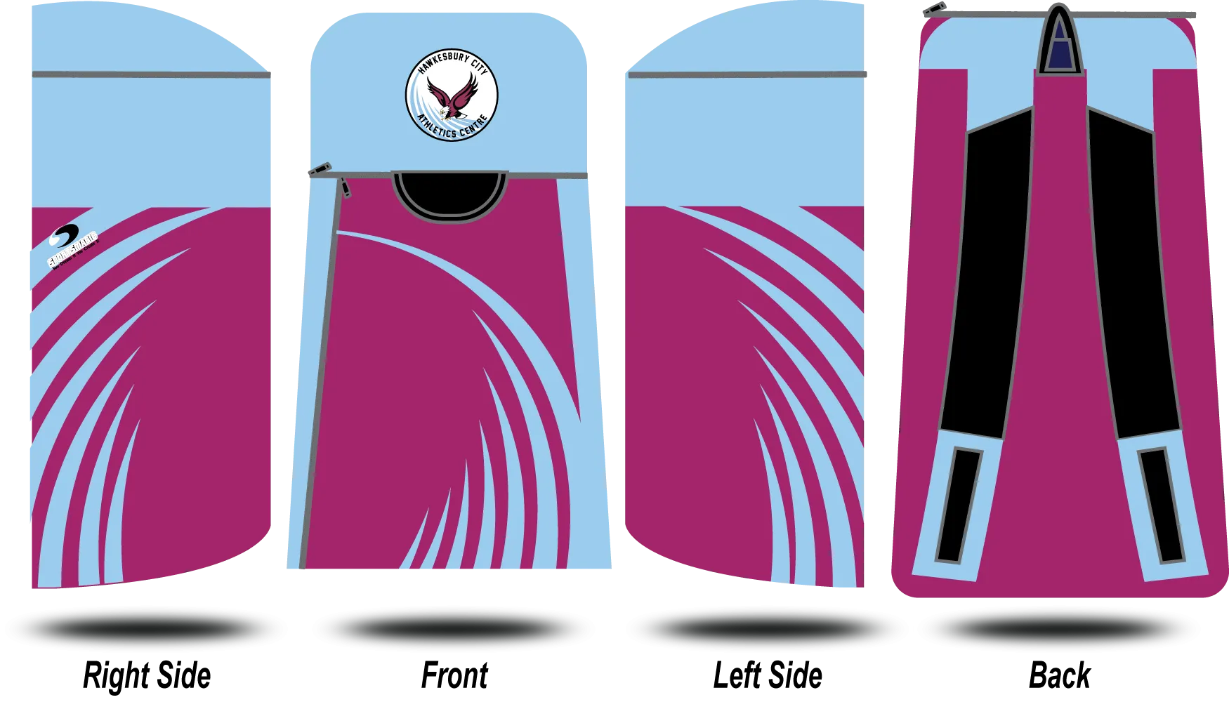 HAWKESBURY CITY AC - Sublimated Backpack