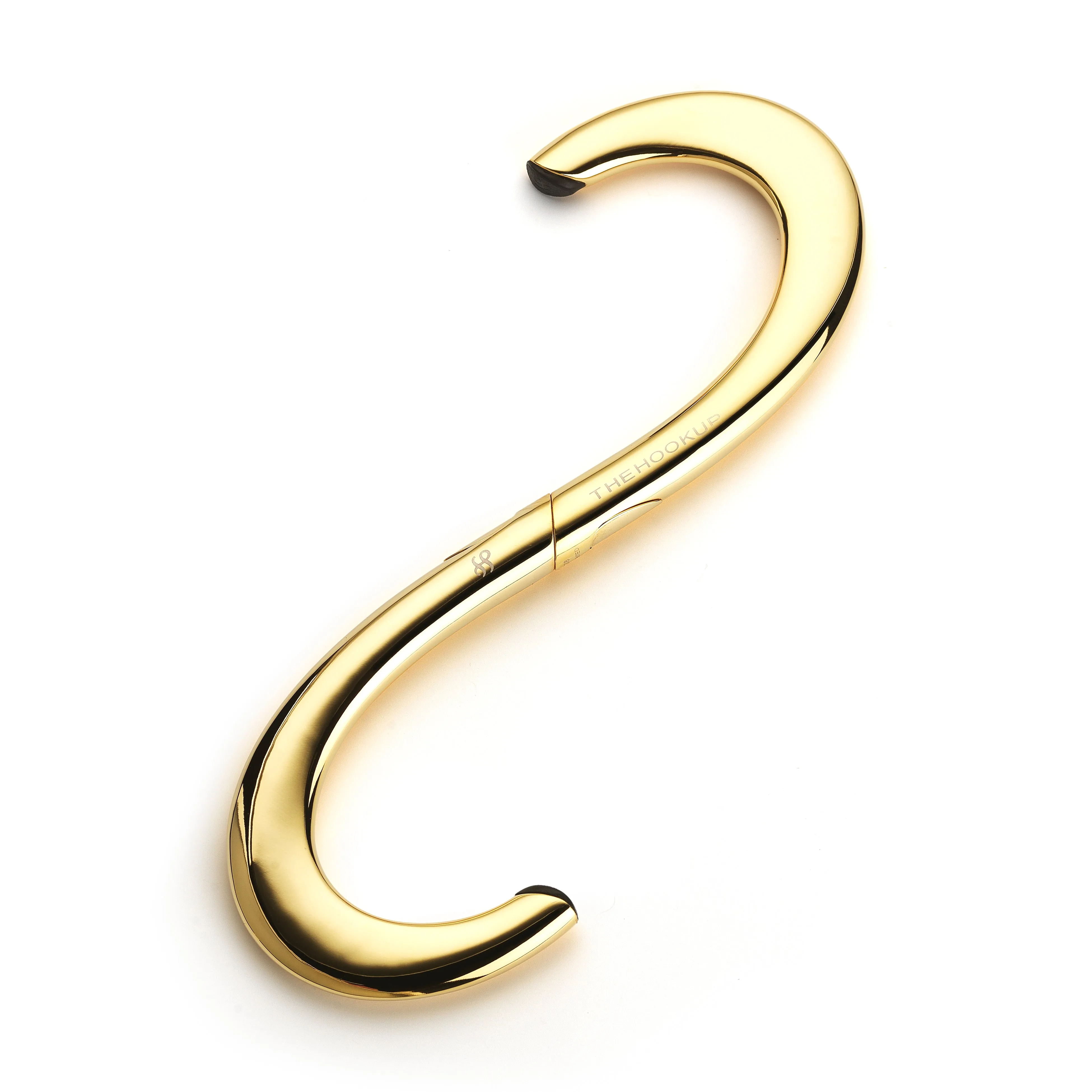 Heart - set of 3 purse hangers gold 22k, platinum  & black